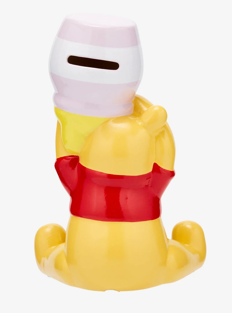 Disney Winnie the Pooh Figural Pooh Bear Coin Bank