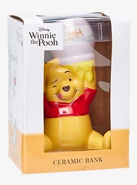 Disney Winnie the Pooh Figural Pooh Bear Coin Bank