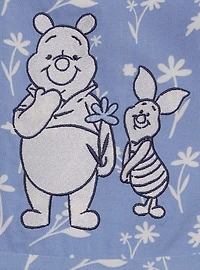 Disney Winnie the Pooh Piglet & Bear Floral Toddler Ruffle Romper - BoxLunch Exclusive