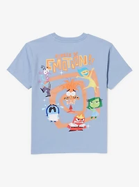 Disney Pixar Inside Out 2 Emotions Blue Youth T-Shirt