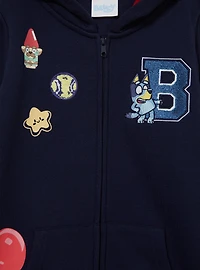 Bluey Icons Youth Zippered Hoodie