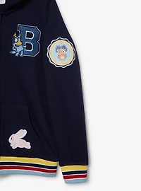 Bluey Icons Youth Zippered Hoodie