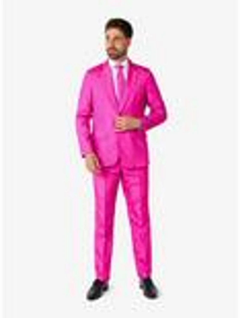 Solid Pink Suit