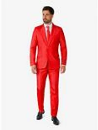 Solid Red Suit