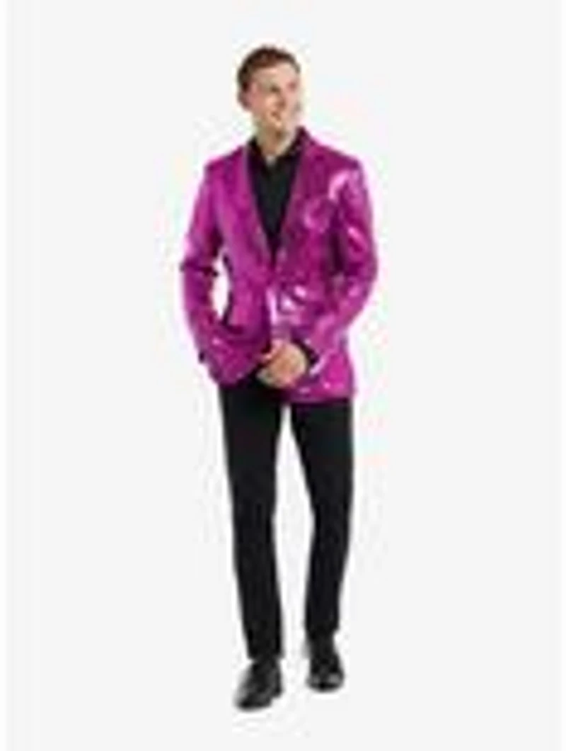 Sequins Pink Blazer