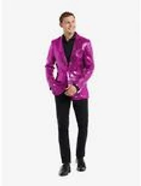 Sequins Pink Blazer