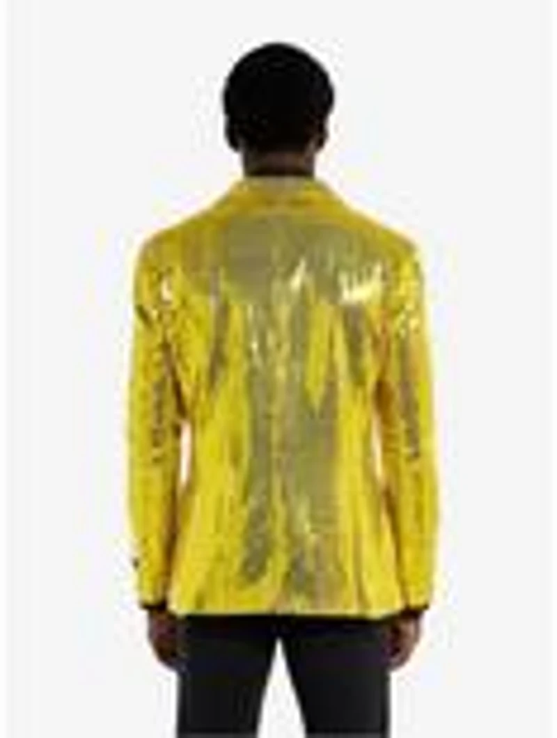 Sequins Yellow Blazer