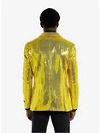 Sequins Yellow Blazer