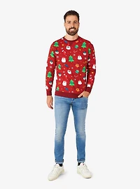 Festivity Red Sweater