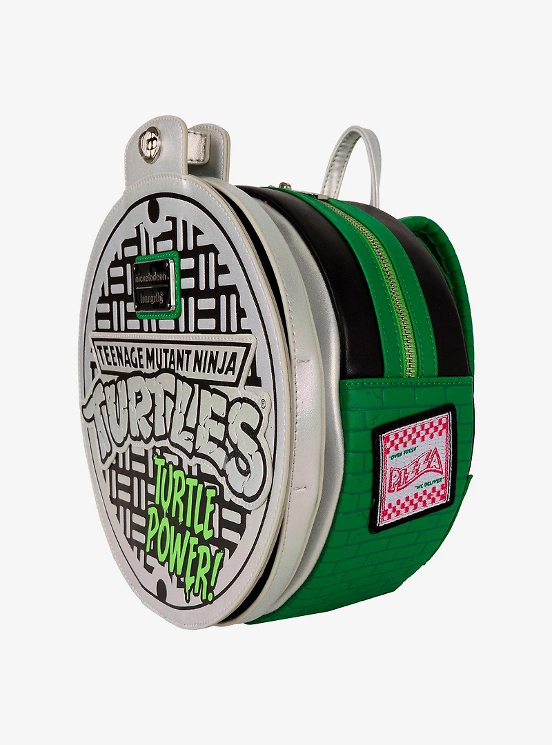 Loungefly Teenage Mutant Ninja Turtles Sewer Lair Figural Mini Backpack