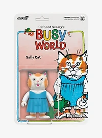 Super7 ReAction Richard Scarry's Busy World Sally Cat Figure
