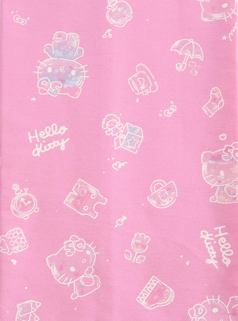 Sanrio Hello Kitty 50th Anniversary Kitchen Towel and Potholder Set