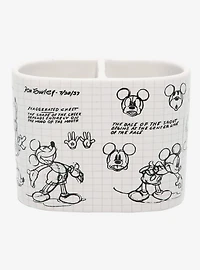 Disney Mickey Mouse Sketchbook Toothbrush Holder
