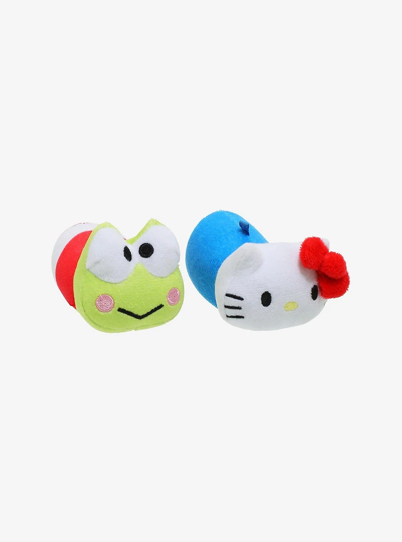 Sanrio Hello Kitty & Keroppi Plush Catnip Cat Toy Set