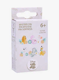 Loungefly Disney Cats & Dogs Floral Blind Box Enamel Pin