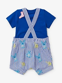 Disney Pixar Monsters, Inc. Mike & Sulley Infant Overall and Shirt Set — BoxLunch Exclusive