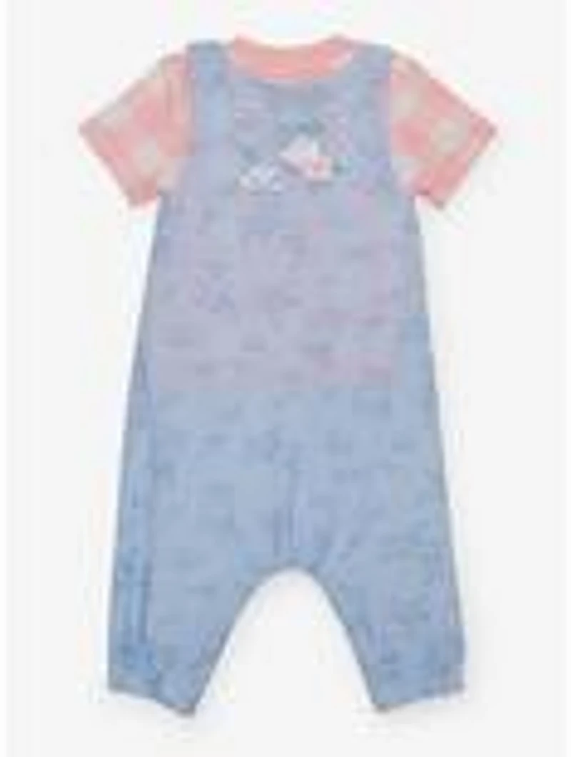 Disney The Aristocats Marie Teacup Infant T-Shirt & Overalls Set - BoxLunch Exclusive