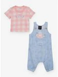 Disney The Aristocats Marie Teacup Infant T-Shirt & Overalls Set - BoxLunch Exclusive