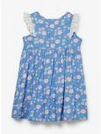 Disney Alice's Wonderland Bakery Mushroom Allover Print Ruffle Toddler Dress