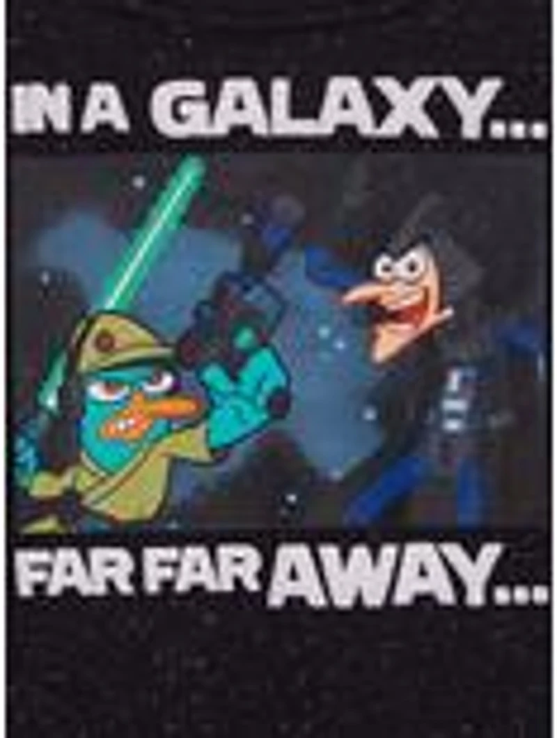 Disney Phineas and Ferb x Star Wars Duel Youth T-Shirt - BoxLunch Exclusive