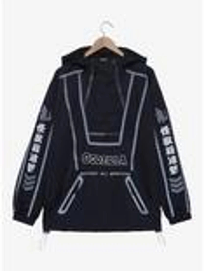 Godzilla Icons Quarter Zip Windbreaker Jacket - BoxLunch Exclusive