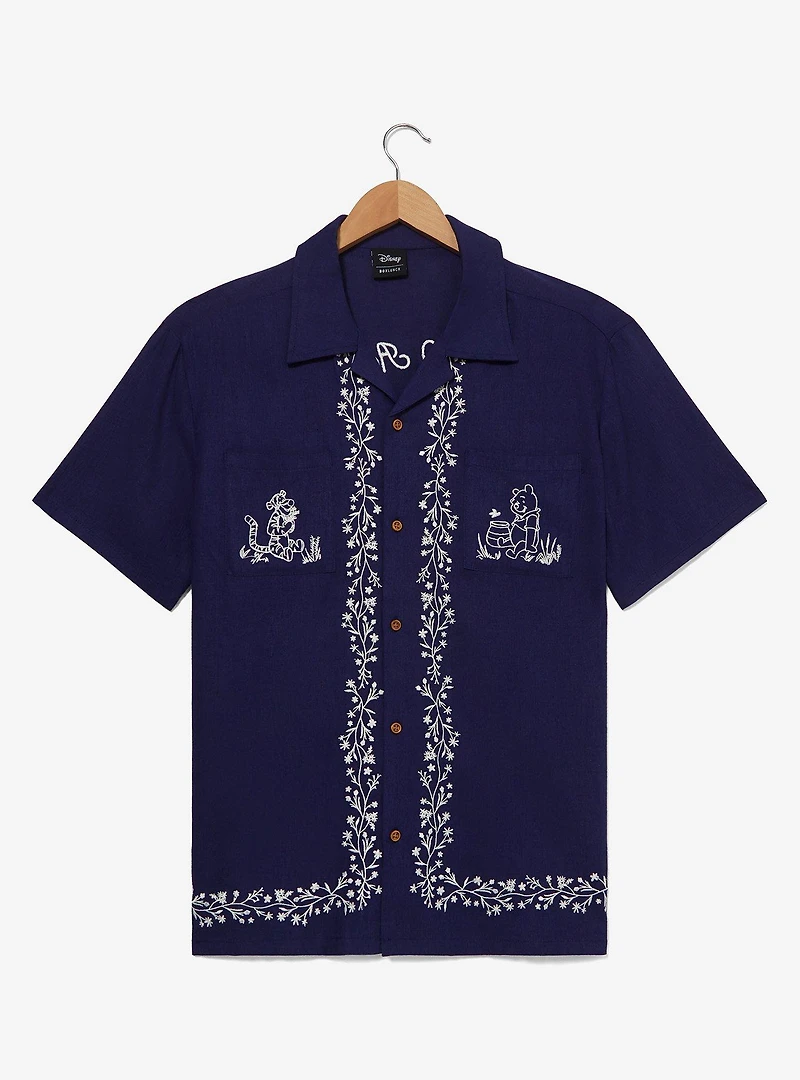 Disney Winnie the Pooh Embroidered Button Up — BoxLunch Exclusive