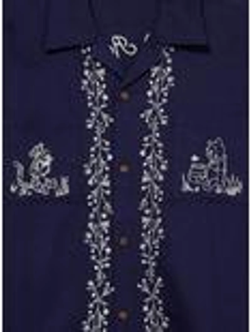 Disney Winnie the Pooh Embroidered Button Up — BoxLunch Exclusive