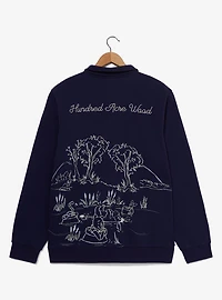 Disney Winnie the Pooh Bridge Scenic Quarter Zip Jacket — BoxLunch Exclusive