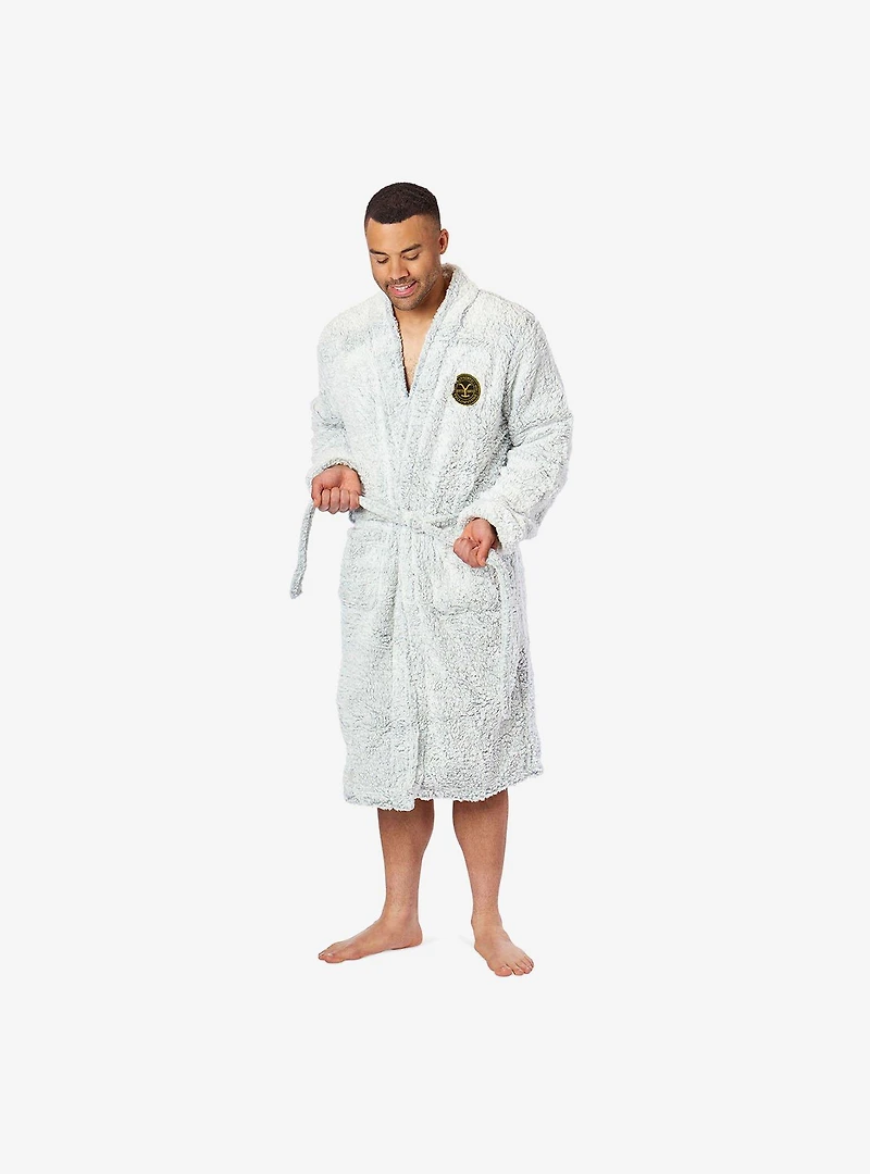 Yellowstone Sherpa Bathrobe