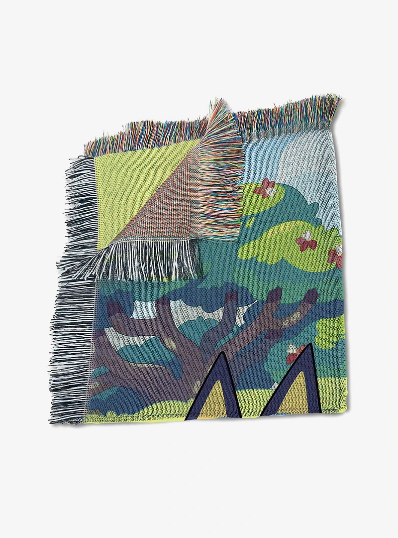 Bluey Jogging Bluey Woven Tapestry Throw