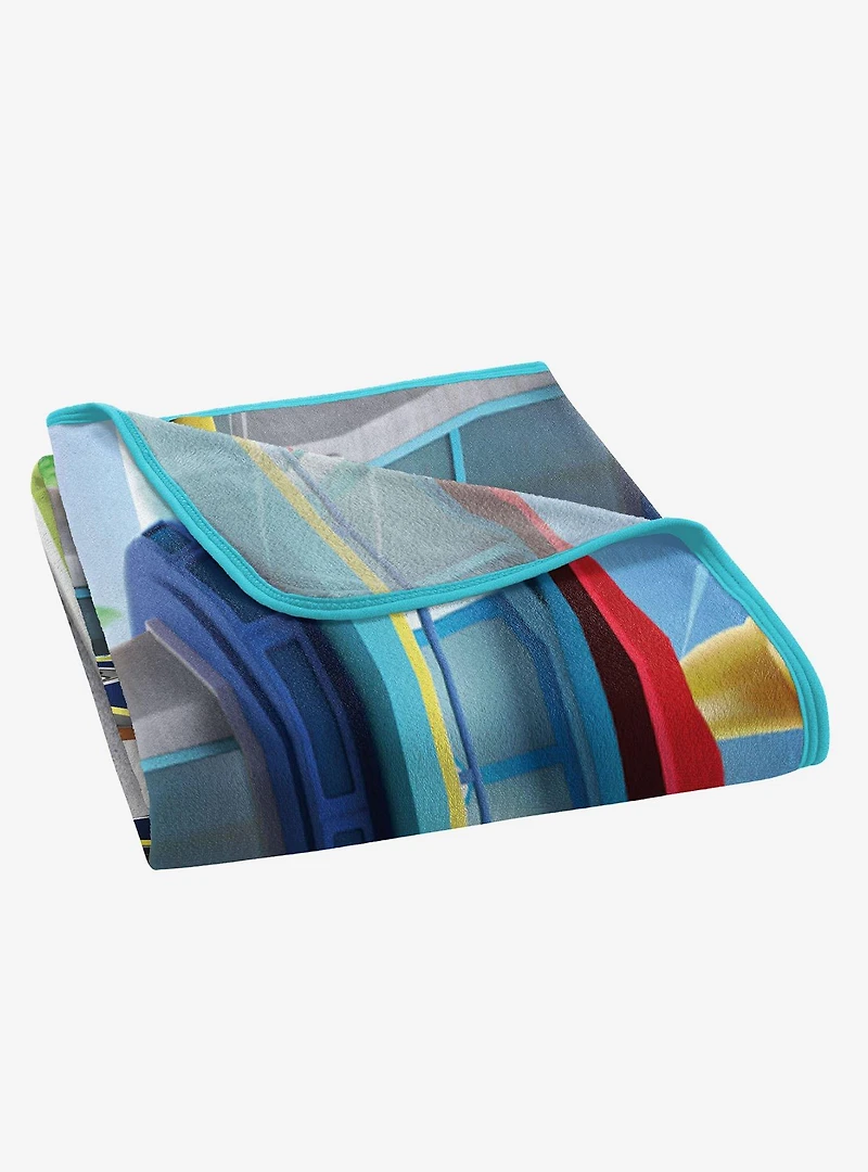 Paw Patrol On The Way Micro Raschel Throw