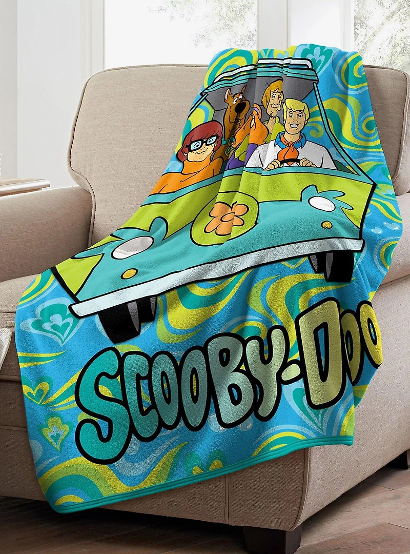 Scooby-Doo! Groovy Baby Micro Raschel Throw