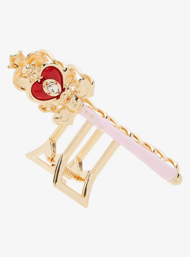 Sailor Moon Spiral Heart Moon Scepter Claw Clip — BoxLunch Exclusive