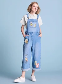 Disney Pixar Up Character Patchwork Women's Overalls - BoxLunch Exclusive