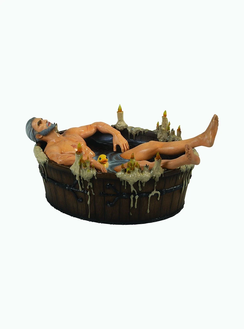 Dark Horse Comics The Witcher 3: Wild Hunt Geralt in the Bath Figure