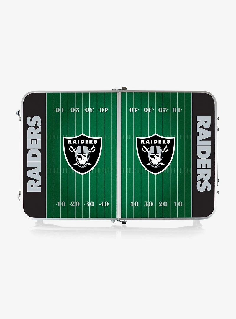 NFL Las Vegas Raiders Mini Portable Concert Table