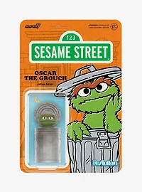 Super7 Sesame Street ReAction Oscar the Grouch Figure