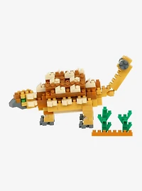 Kawada Nanoblock Dinosaurs Collection Series Ankylosaurus Build Kit