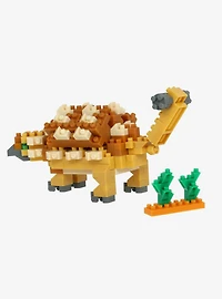 Kawada Nanoblock Dinosaurs Collection Series Ankylosaurus Build Kit