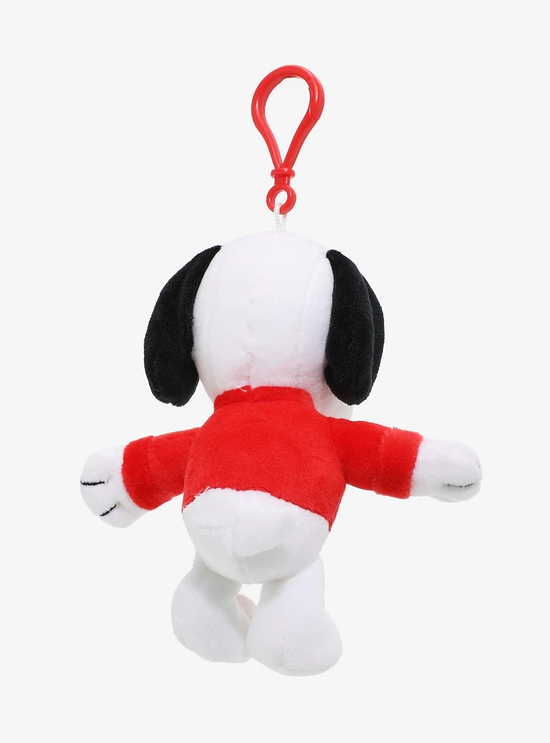 Peanuts Snoopy Joe Cool 5 Inch Plush Keychain