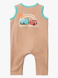 Disney Pixar Cars Fillmore Peace Sign Infant Tank Top One-Piece - BoxLunch Exclusive
