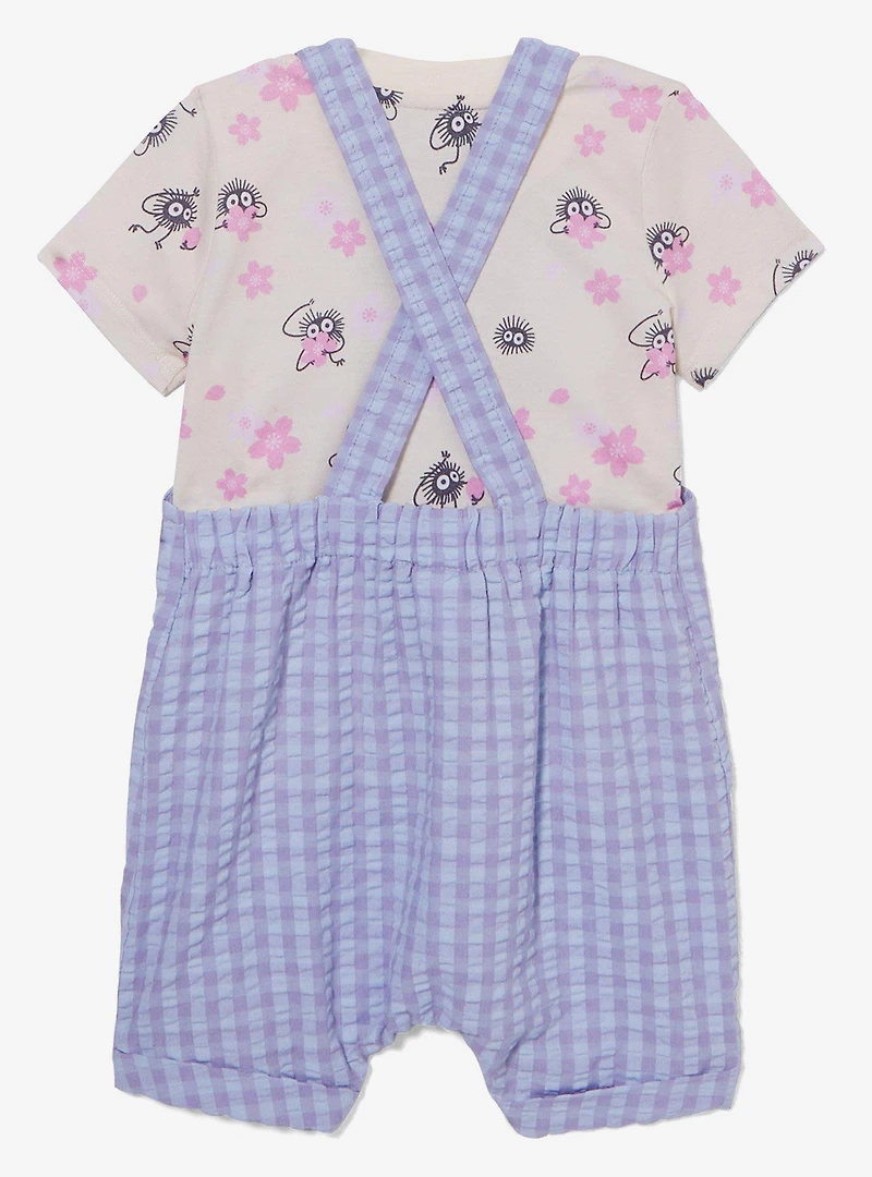 Studio Ghibli® Spirited Away Soot Sprites Cherry Blossom Infant Overall & Shirt Set