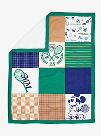 Disney Mickey & Minnie Tennis Quilted Blanket — BoxLunch Exclusive