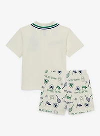 Disney Mickey Mouse Tennis Toddler Polo Top and Shorts Set — BoxLunch Exclusive