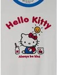 Sanrio Hello Kitty Always Be Kind Women's Ringer T-Shirt