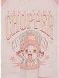 One Piece Chopper Pink Women's Baby Tee — BoxLunch Exclusive