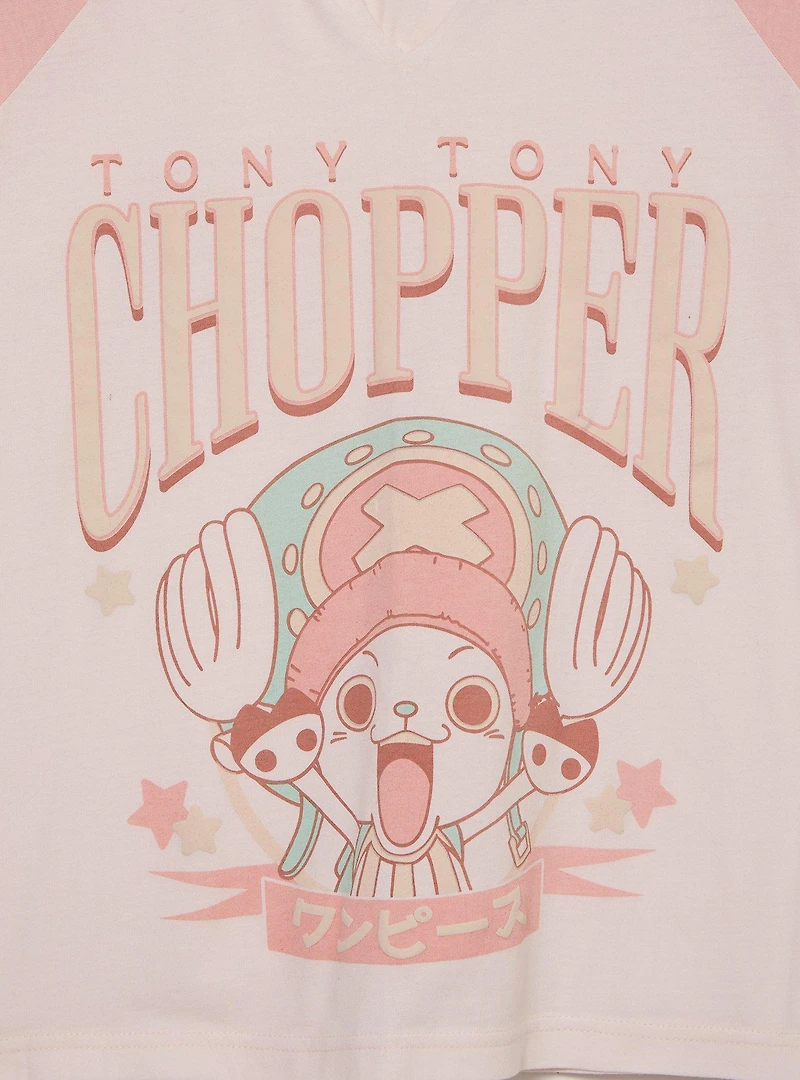 One Piece Chopper Pink Women's Baby Tee — BoxLunch Exclusive