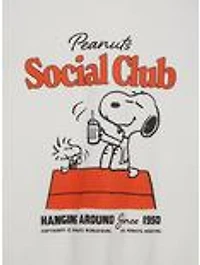 Peanuts Snoopy & Woodstock Social Club Women's Raglan Baby Tee - BoxLunch Exclusive