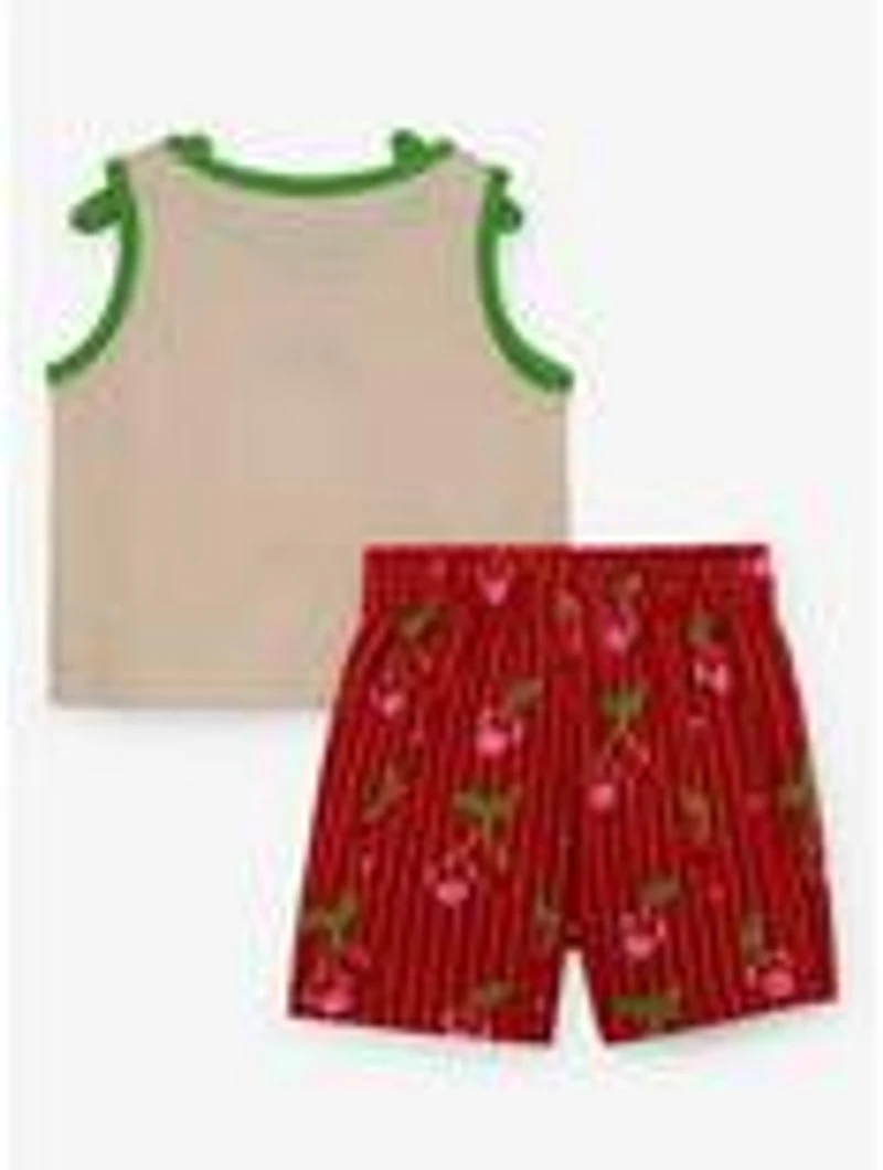 Disney Mickey & Minnie Mouse Cherries Infant Tank Top Shorts Set - BoxLunch Exclusive