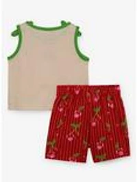 Disney Mickey & Minnie Mouse Cherries Infant Tank Top Shorts Set - BoxLunch Exclusive